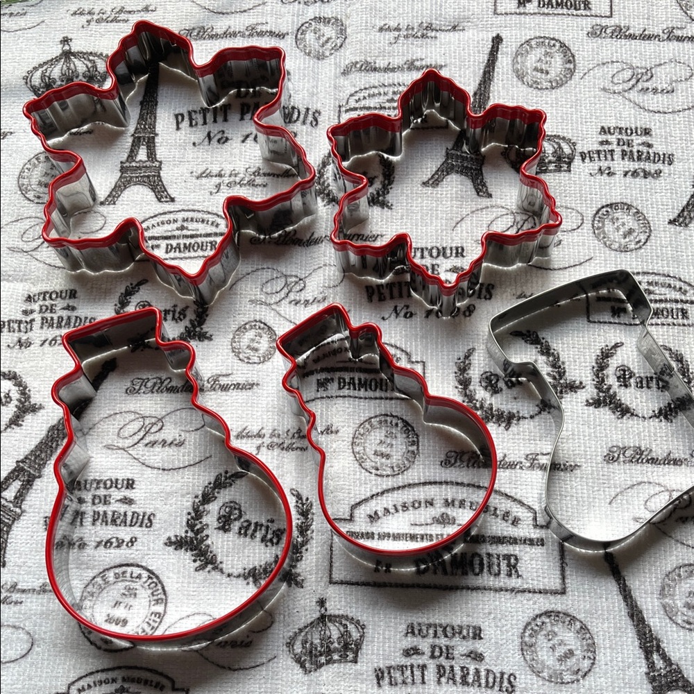 Stainless Christmas Cookie Cutter Set